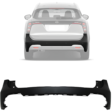 Parachoque Traseiro Nissan Kicks 2025 2026 850B2-7LG0A