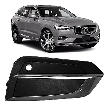 Grade Milha Friso Cromado Direito Volvo Xc60 2018 2022 2024