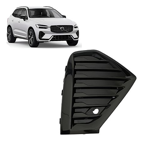 Moldura Grade Parachoque Xc60 R Design 2022 2024 Direita