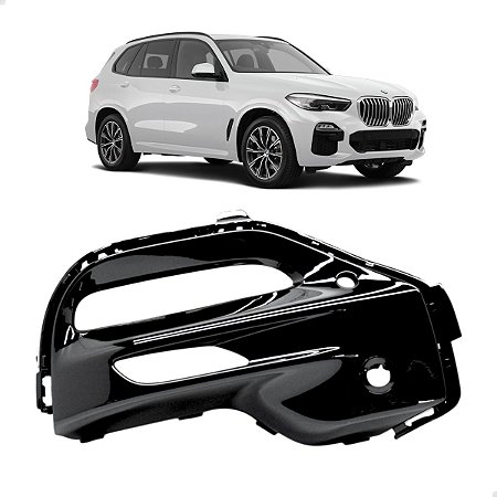Grade Moldura Milha BMW X5 M Sport 2019 2020 2021 2022 2023 Direito Passageiro 51118099732