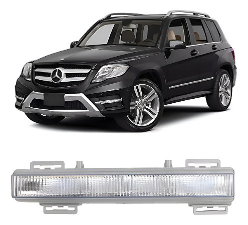 Farol Daylight Led Luz Diurna Mercedes Glk 2012 2013 2014 2015 Esquerdo