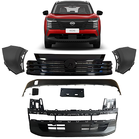 PARACHOQUE DIANTEIRO COMPLETO NISSAN KICKS 2025 2026