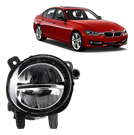 Farol Milha Led Bmw 318i 320i 328i 2013 2014 2015 2016 2017 2018 2019 Direito Passageiro 63177315559