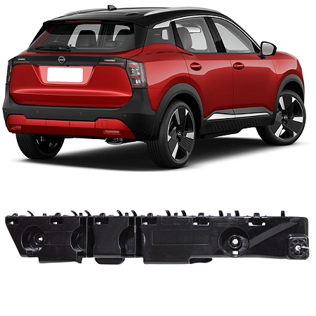 GUIA PARACHOQUE TRASEIRO NISSAN KICKS 2025 2026 LADO DIREITO