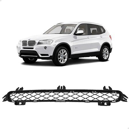 Grade Central Parachoque Dianteiro Bmw X3 F25 2011 2012 2013 51117210466