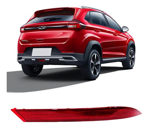 Refletor Inferior Traseiro Lado Direito Tiggo 3x Pro Plus 2021 2022 2023 605000351aa
