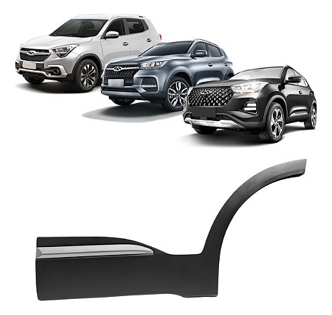 Friso Cinza Porta Traseira Motorista Tiggo 5x 2019 2020 2021 2022 2023 2024 2025 609000784AA