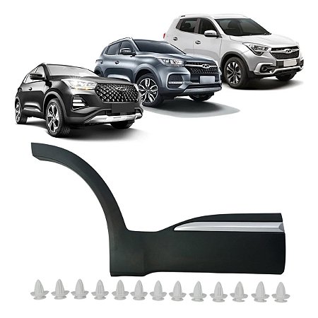 Friso Cromado Porta Traseira Tiggo 5x 2019 2020 2021 2022 2023 2024 2025 Direito 6090000785AA