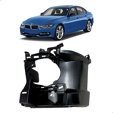 Suporte Grade Milha Frontal BMW 320i 328i 2013 2017 Esquerdo Motorista 51117386149