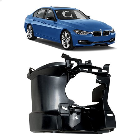 Suporte Grade Milha Frontal Bmw 320i 328i 2013 2017 Direito Passageiro 51117266198