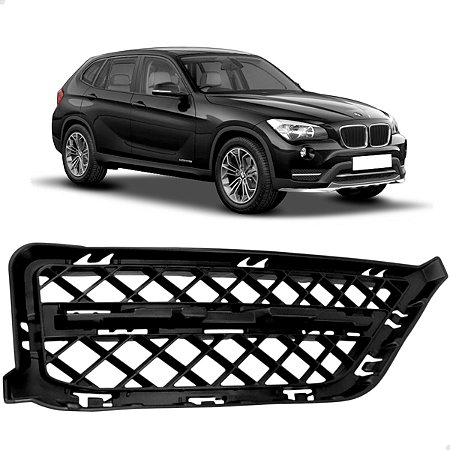 Grade Farol Milha Dianteiro Bmw X1 E84 2013 2014 2015 Direito Passageiro 51117303758