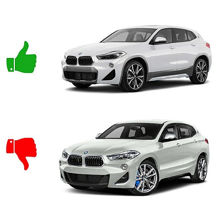 Moldura Grade Inferior Esquerdo BMW X2 M Sport 18-20 | BOX 7