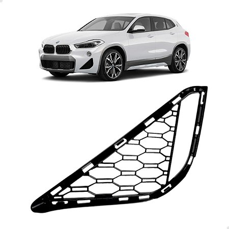 Grade Farol Milha Colmeia BMW X2 M Sport 2018 2019 2020 Esquerdo Motorista 51118069097