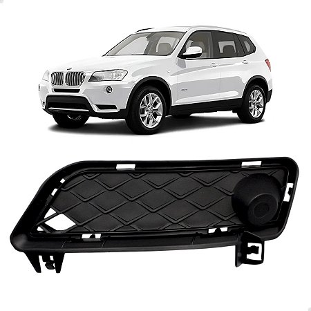 Grade Milha Inferior BMW X3 2012 2013 2014 Esquerdo Motorista 51117210469