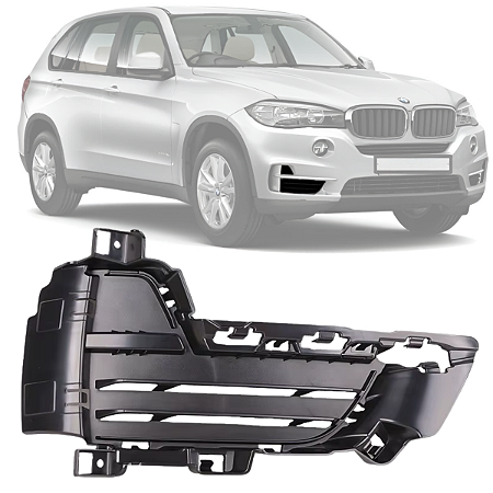 Grade Moldura Farol Milha Bmw X5 F15 2014 2015 2016 2017 2018 Direito Passageiro 51117307994