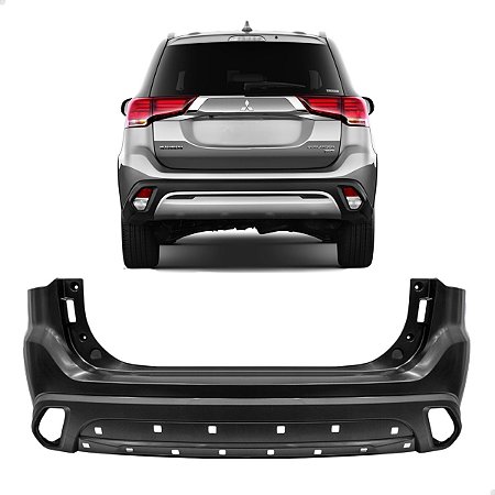 Parachoque Traseiro Outlander 2019 2020 2021 2022 6410D854ZZ