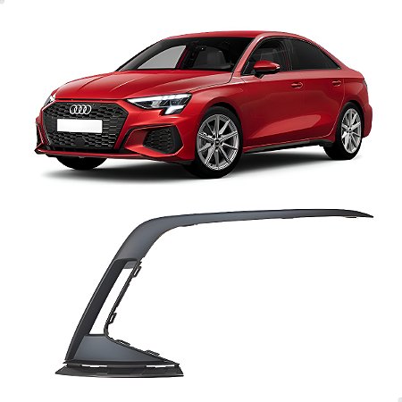 Friso Acabamento Moldura Audi A3 Sedan 2021 2022 2023 2024 Esquerdo Motorista 8Y0807533