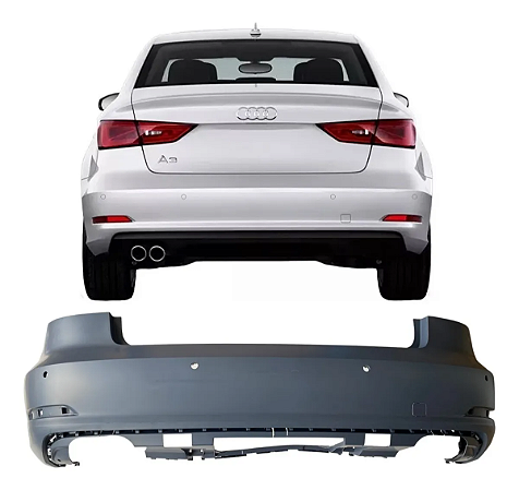 Parachoque Novo Audi A3 Sedan 2013 2014 2015 2016 Traseiro 8v5807067A