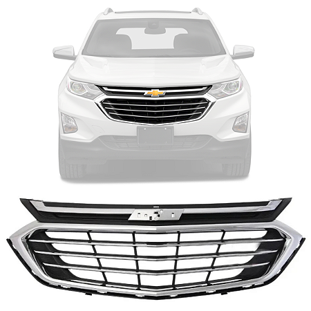 Grade Parachoque Dianteiro Friso Cromado Equinox 2017 2018 2019 2020 2021 84369091