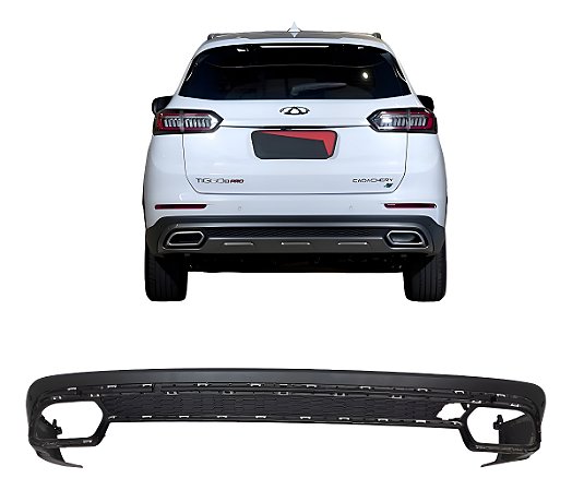 Spoiler Traseiro Inferior Tiggo 8 Pro 2022 2023 2024 602001193AA