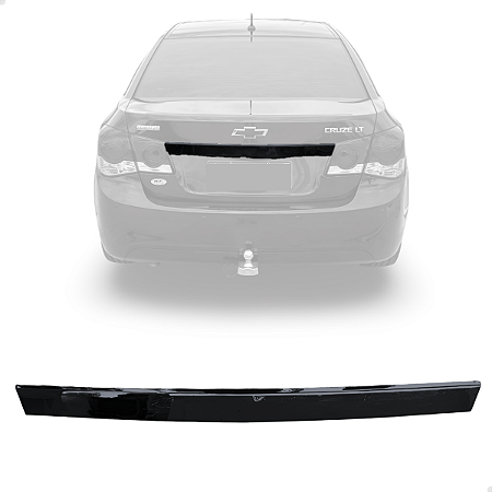 Friso Tampa Traseira Cruze 2012 2013 2014 2015 2016 Preto 95270506