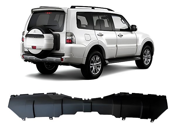 Spoiler Central Inferior Traseiro Pajero Full 2008 2009 2010 2011 2012 2013 2014 2015 2016 2017 2018 2019 2020 6410A315