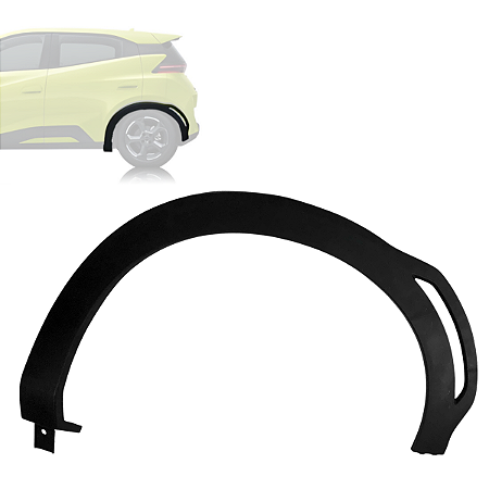 Alargador Paralama Traseiro Dolphin Mini 2024 2026 Esquerdo Motorista EQEA5302420