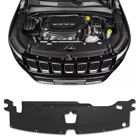 Moldura Cobertura Acabamento Radiador Jeep Compass 2017 2019 2020 53335319