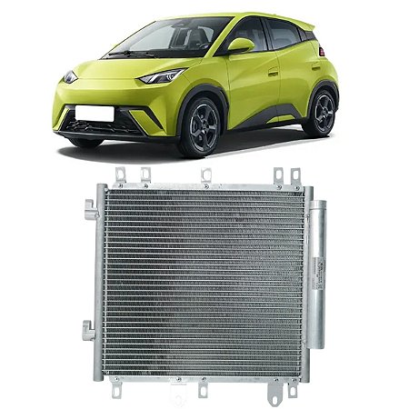 Condensador Arrefecimento Byd Dolphin Mini 2024 25 2026 Novo EQEA8105010