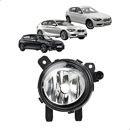 Farol Milha Auxiliar Neblina Bmw Serie 1 116 118i 120i 125i 2013 2015 Direito Passageiro 63177248912