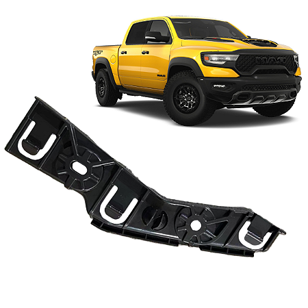 Guia Parachoque Dianteiro Dodge Ram 1500 2022 2023 2024 Direito Passageiro 68443478AC