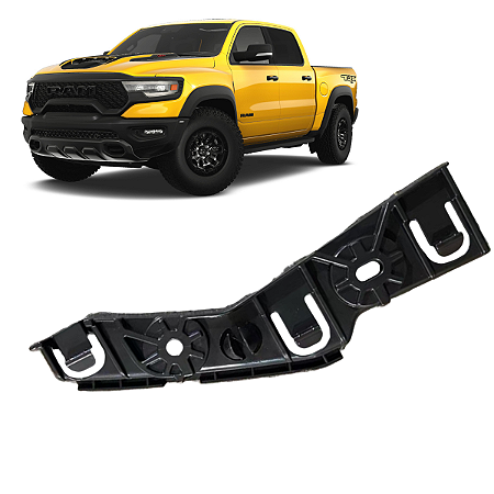 Guia Parachoque Dianteiro Dodge Ram 1500 2022 2023 2024 Esquerdo Motorista 68443479AC