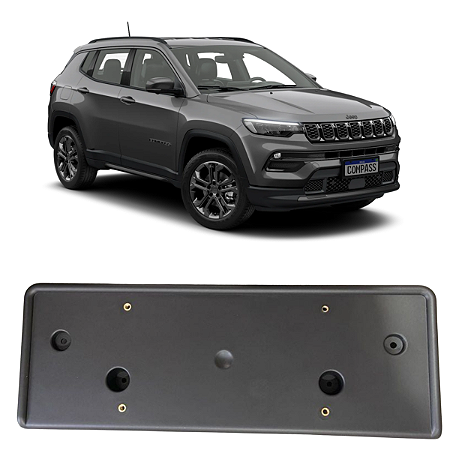 Suporte Placa Dianteiro Jeep Compass 2022 2023 2024 2025 60948663