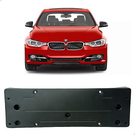Supote Placa Frontal Bmw Serie 3 320i 328i M Sport F30 F35 2012 2013 2014 2015 51118051158