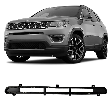 Grade Parachoque Dianteiro Compass 2017 2018 2019 2020 2021 53234772