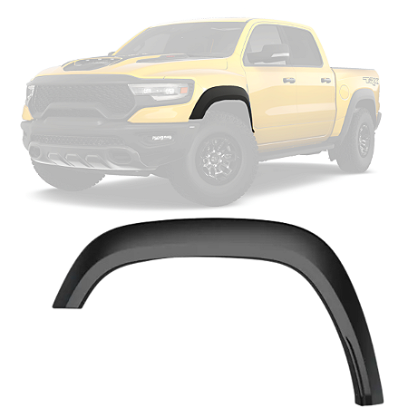 Friso Alargador Traseiro Ram 1500 TRX 2022 2023 2024 Esquerdo Motorista 6VZ39GXHAA