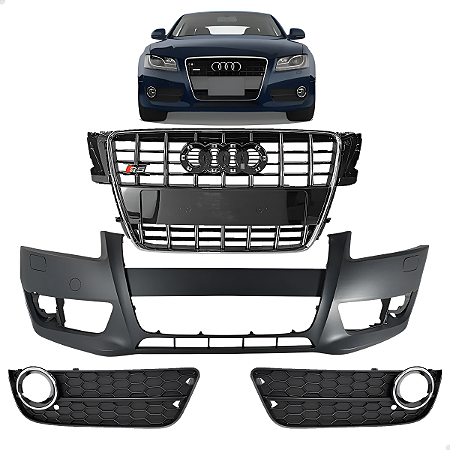Kit Parachoque Milha Grade Superior S5 Audi A5 2009 2010 2011 2012 Novo
