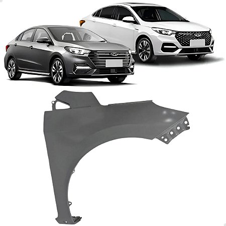 Paralama Dianteiro Chery Arrizo 6 Pro 2021 2022 2023 2024 2025 Lado Direito Passageiro J608403102FLDY