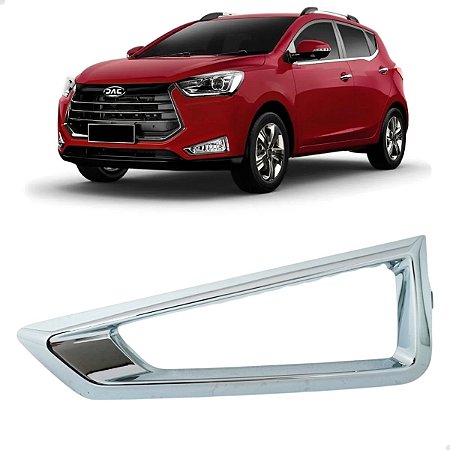 Moldura Grade Farol Milha Jac T40 2021 2022 Lado Esquerdo Motorista Novo 2803103U19C0