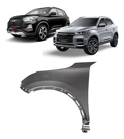 Paralama Dianteiro Chery Tiggo 5x Pro 2019 2020 2021 2022 2023 2024 Lado Esquerdo Motorista J688403101DY