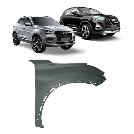 Paralama Dianteiro Chery Tiggo 5x Pro 2019 2020 2021 2022 2023 2024 Lado Direito Passageiro J688403102DY