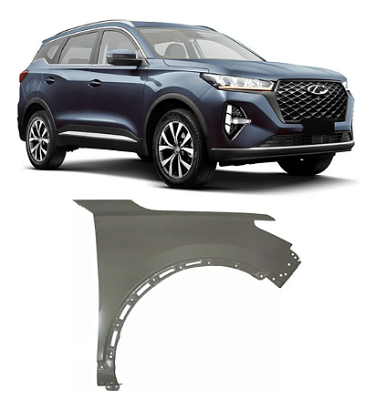 Paralama Dianteiro Tiggo 7 Pro 2021 2022 2023 2024 Lado Direito Passageiro 553000206AADYJ