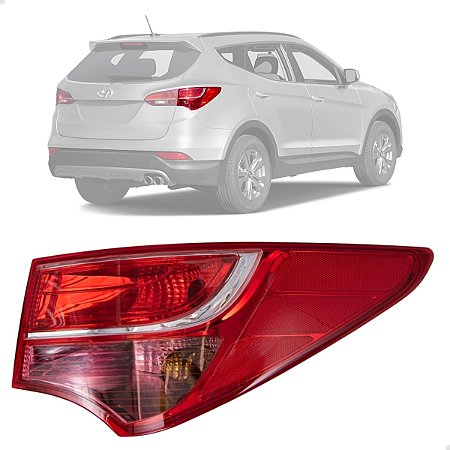 Lanterna Canto Traseira Santa Fé 2013 2014 2015 2016 Direito Passageiro 924022W030