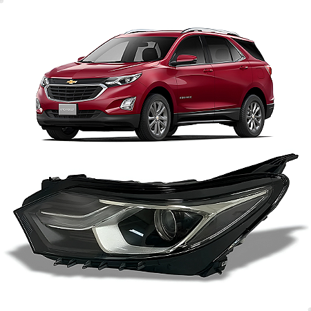 Farol Led Parachoque Dianteiro Equinox 2017 2018 2019 2020 Esquerdo Motorista ALD03-EQN17-001