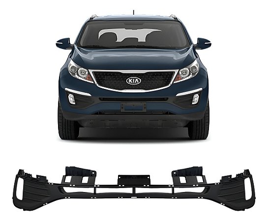 Grade Spoiler Tela Parachoque Dianteiro Sportage 2011 2012 2013 2014 865613W000