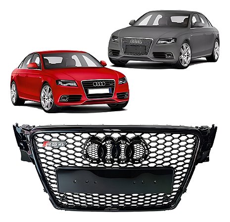 Grade Friso Black Piano Rs4 Audi A4 2009 10 11 2012 Novo