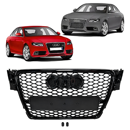 Grade Friso Black Piano Rs4 Audi A4 2009 10 11 2012 Novo
