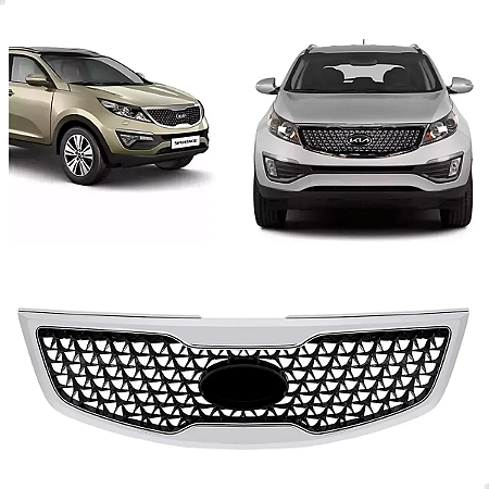 Grade Dianteira Sportage Cromada 2011 2012 2013 2014 2015 2016 863503w030