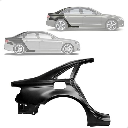 Folha Retalho Lateral Audi A4 B8 Sedan 2009 2010 2011 2012 2013 2014 2015 Lado Direito Passageiro 8K5809838