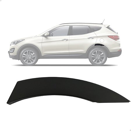 Friso Moldura Alargador Traseiro Santa Fé 2013 2014 2015 2016 Lado Esquerdo Motorista 877412W000